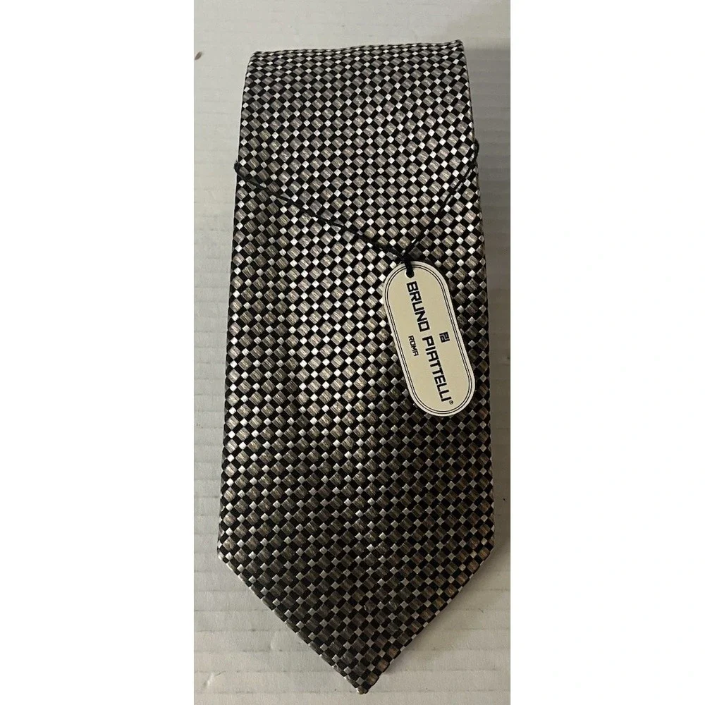 NEW BRUNO PIRTELLI MEN'S TIE 100%‎ SILK MADE IN USA